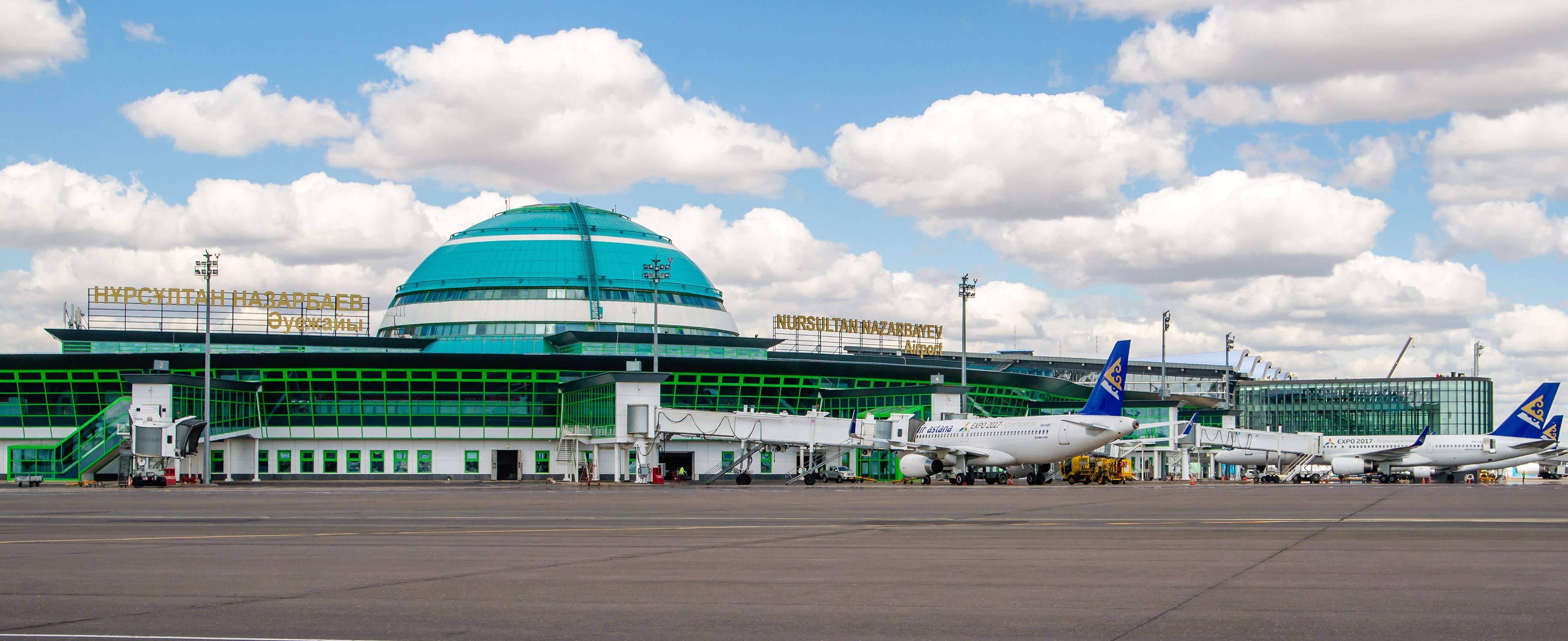 Развитие аэропортов в Казахстане