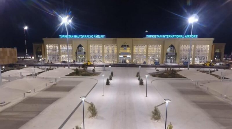 Туркестане начал работу международный аэропорт