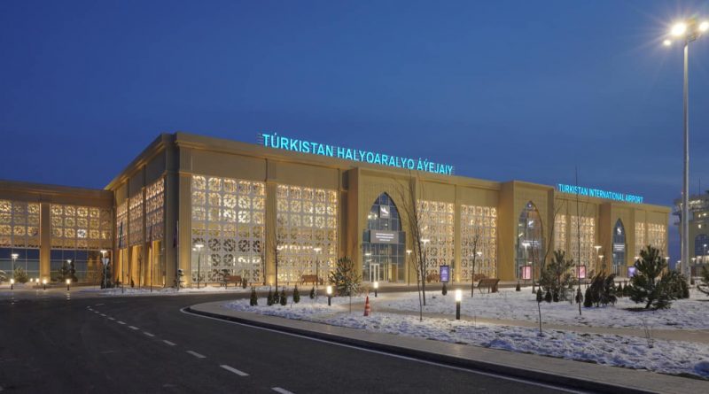 Новый аэропорт в Туркестане