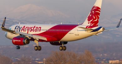 FlyArystan открыла авиарейсы Туркестан – Бишкек