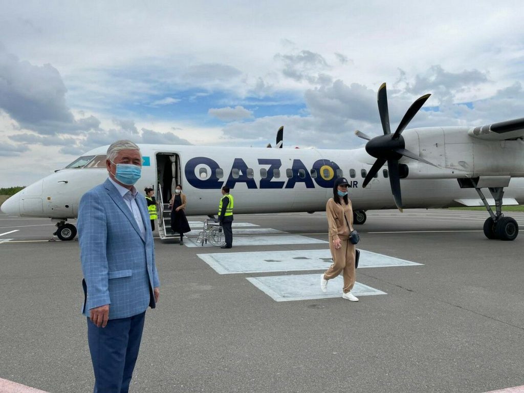 Qazaq Air выполнила первый рейс в Ушарал