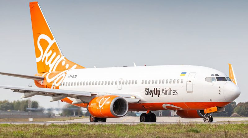 SkyUp увеличивает количество авиарейсов Алматы - Киев