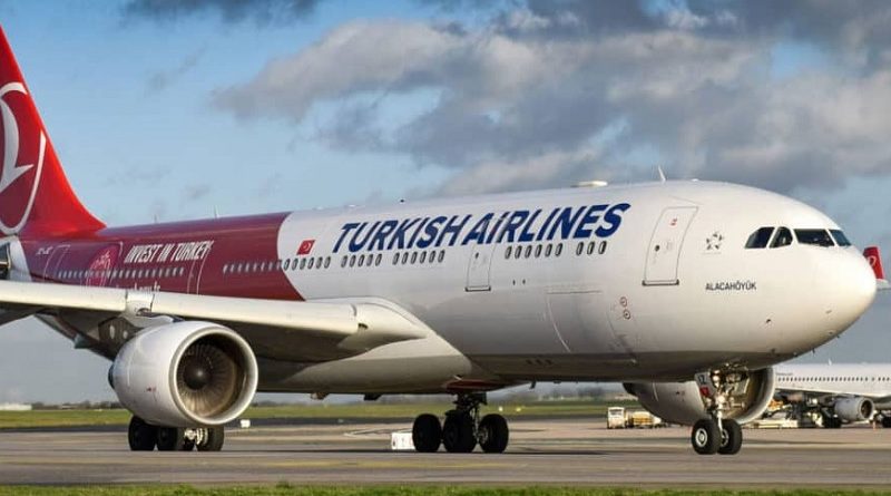 Turkish Airlines выполнила первый рейс Туркестан – Стамбул